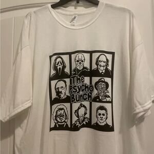 Halloween Horror Shirt The Psycho Bunch Size 2XL